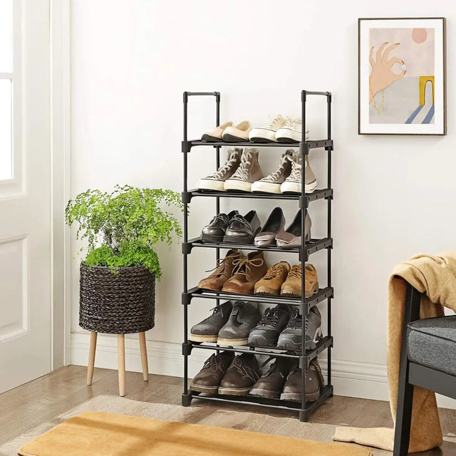 Schuhregal Schuhschrank mit 6 Ebenen von Songmics