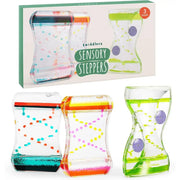 Flüssige Sanduhr Stepping Liquid Motion Timer 3er-Set von Twiddlers