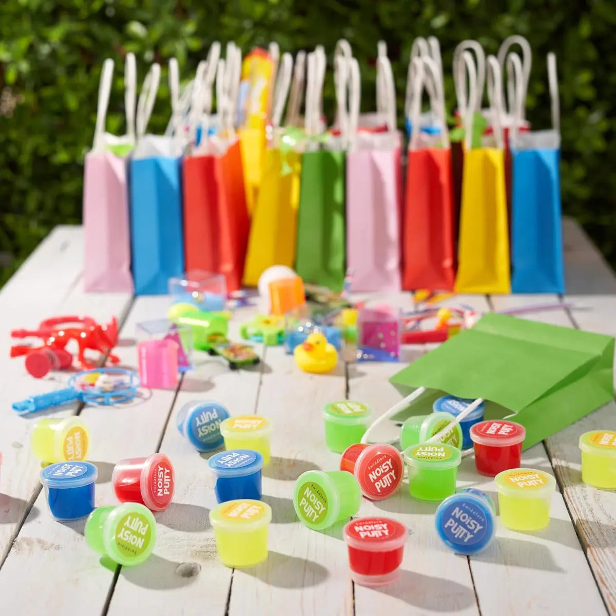 Slime im Becher Noisy Putty Pots 20 Stück von Twiddlers