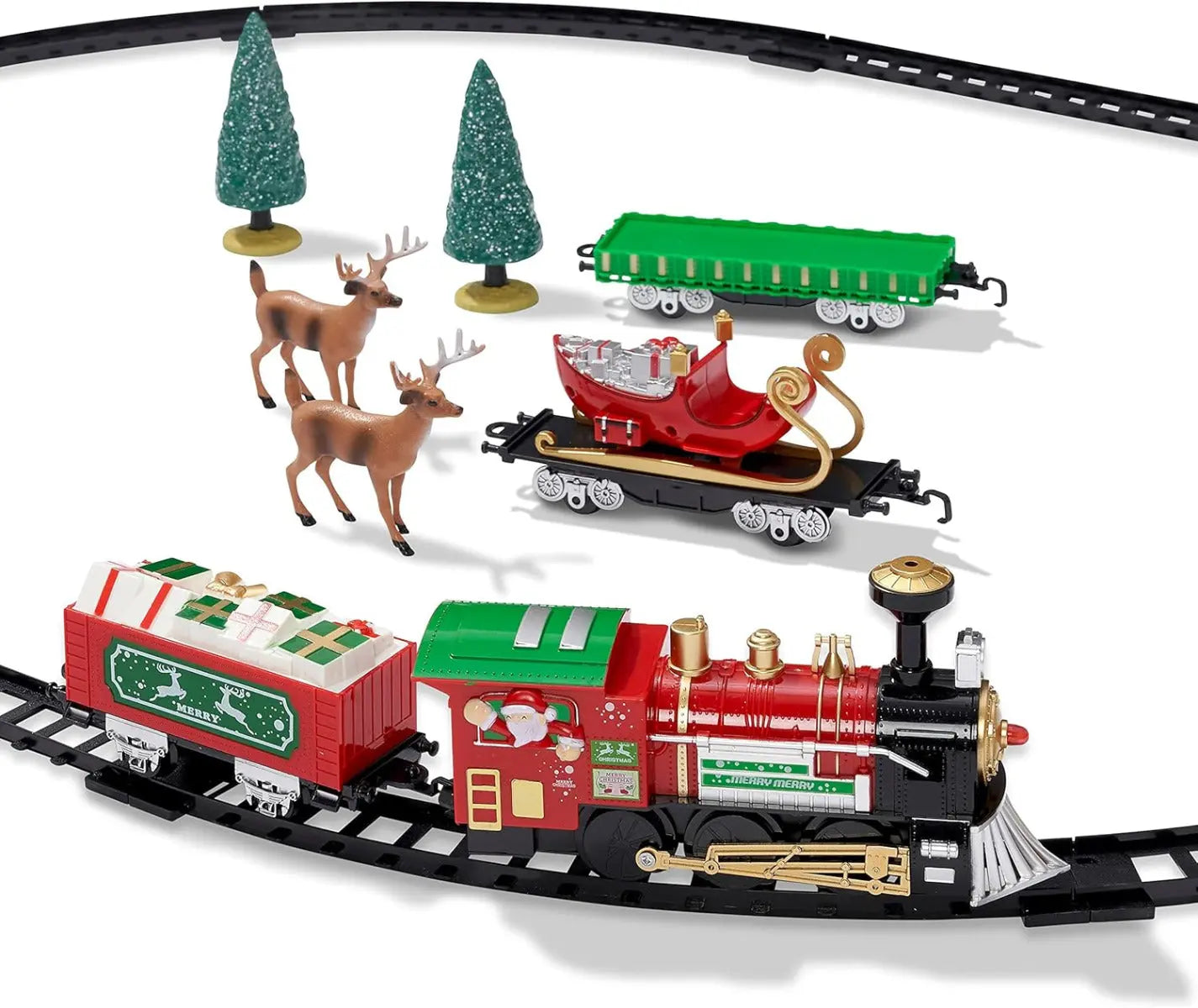 Weihnachtszug Eisenbahn 31-Teilig von Twiddlers