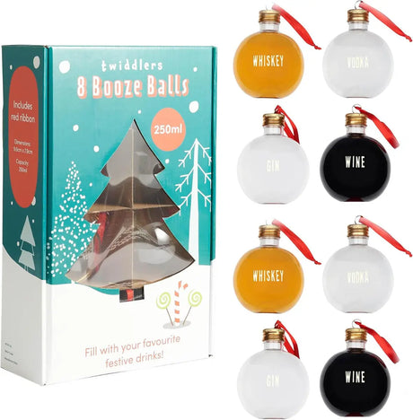 Boozy Baubles DIY 8 Stück 250ml von Twiddlers