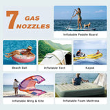 Elektrische SUP-Inflationspumpe D17Pro 20 PSI Akku Aufblasen & Ablassen von Cycplus