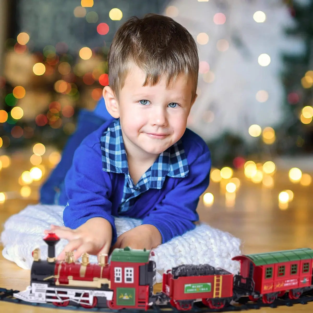 Weihnachtszug Eisenbahn 15-Teilig von Twiddlers