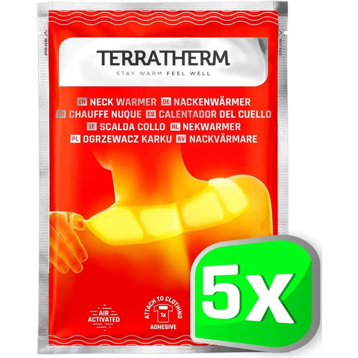 Nackenwärmer 5 Stück von TerraTherm