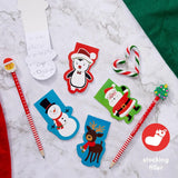 Bleistift mit Radiergummi Weihnachten 50 Stück von Twiddlers