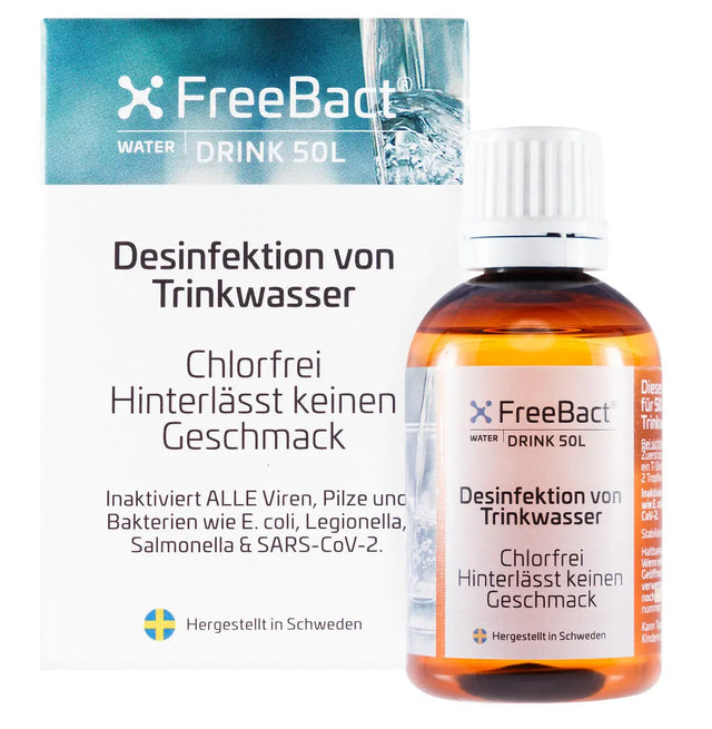 Freebact Drink 50L Trinkwasserdesinfektion von guteszeug.ch
