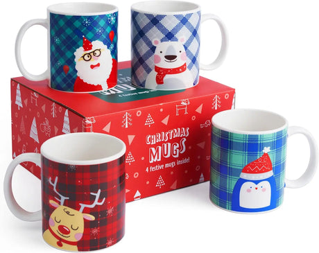 Tasse Weihnachten 4 Stück von Twiddlers