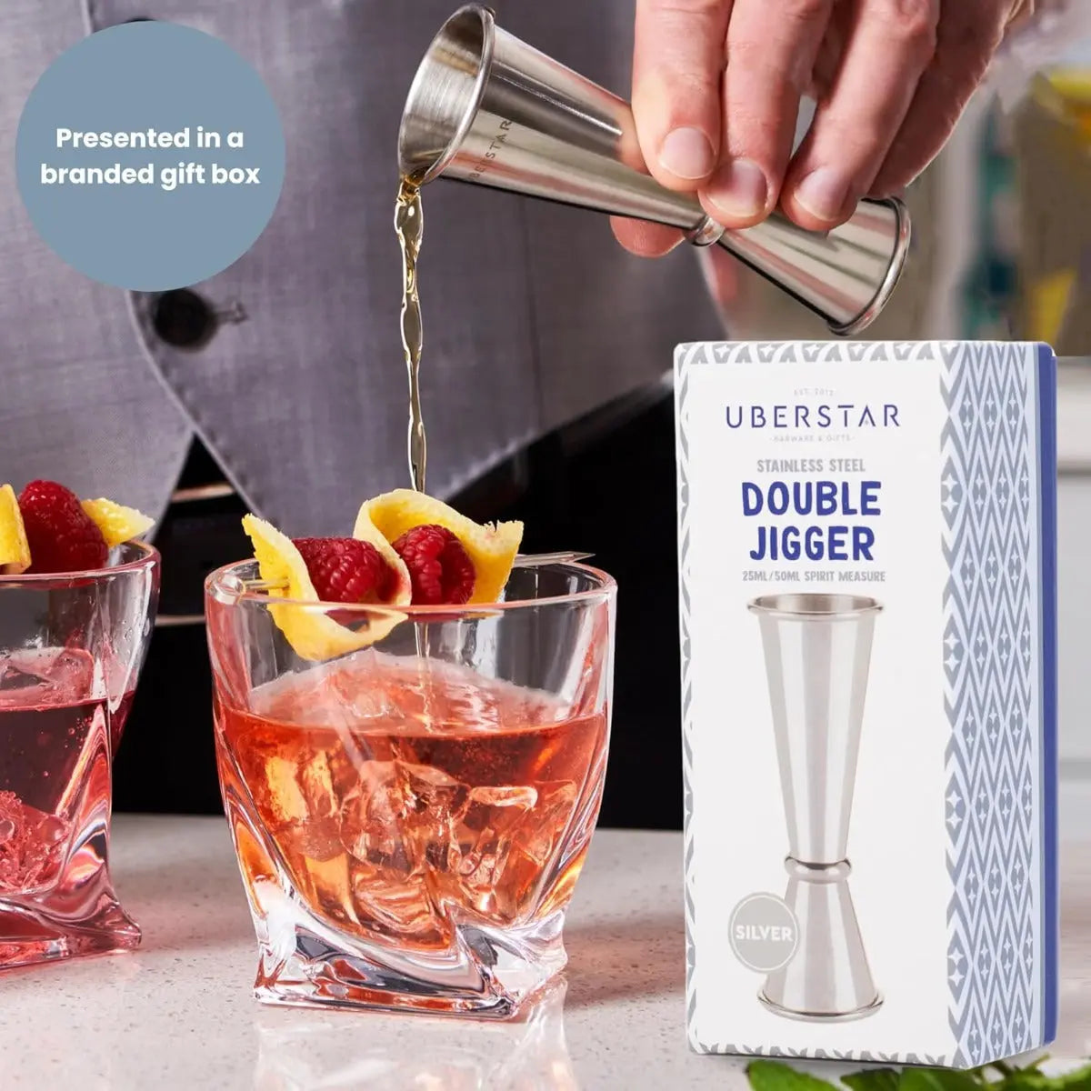 Barmass Jigger Silber von Uberstar