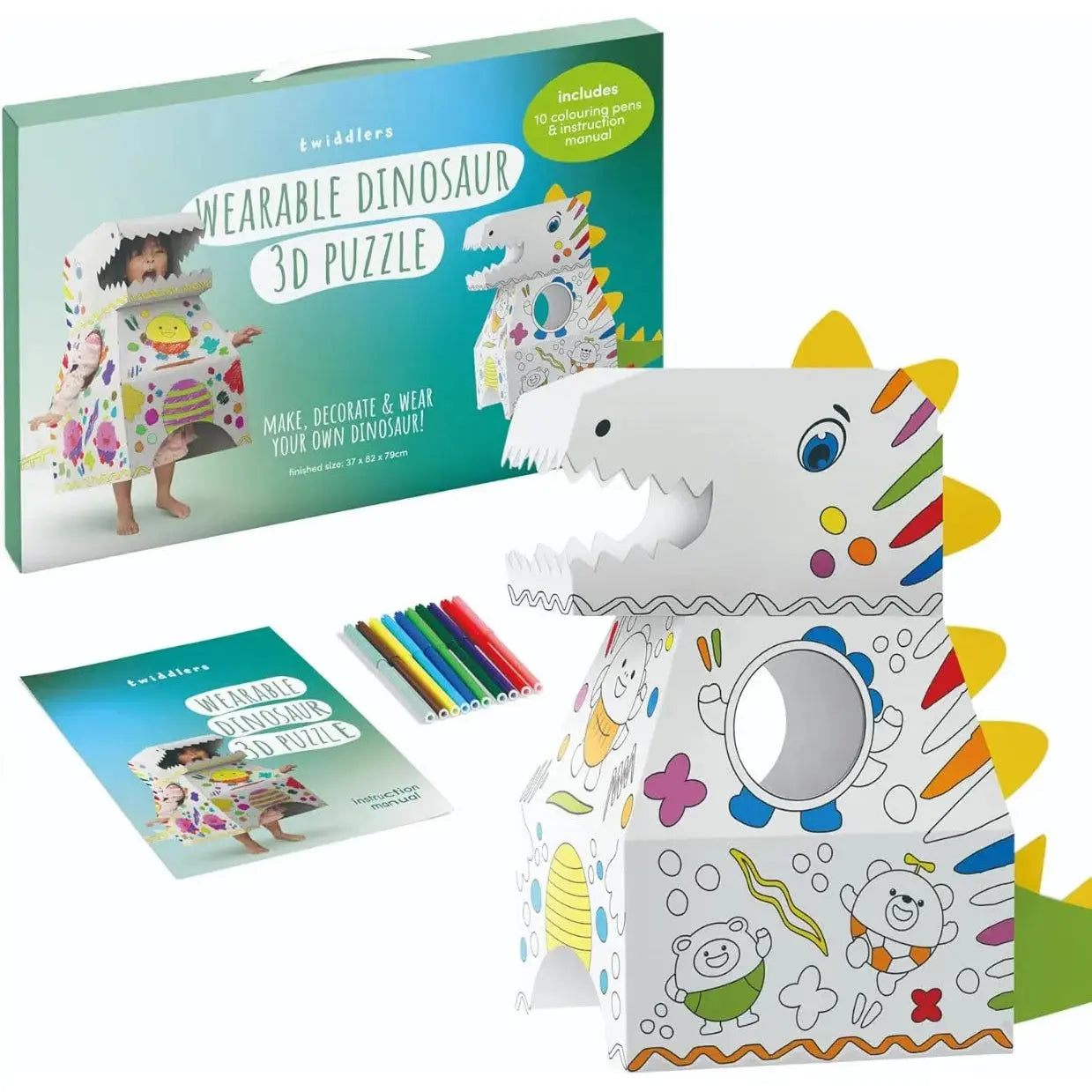 Dinosaurier 3D Puzzle von Twiddlers