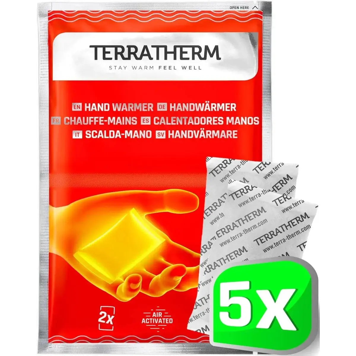 Handwärmer 5 Paar von TerraTherm