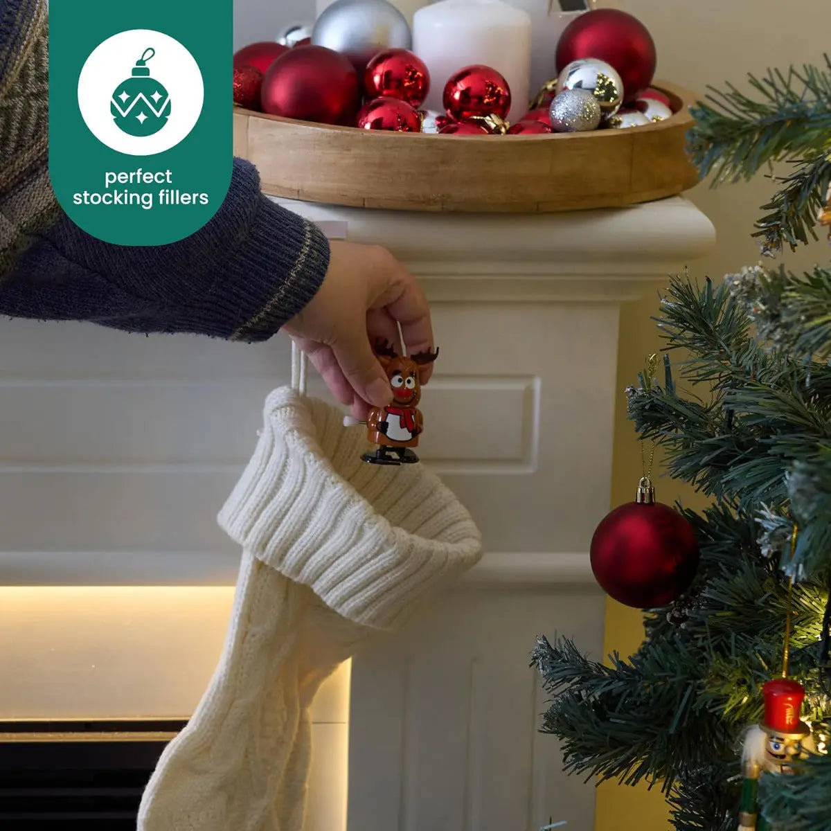 Spring Toy Weihnachten 8 Stück von Twiddlers