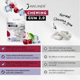 Fitness Cherry Ice Gum 100g Pack von JAWLINER
