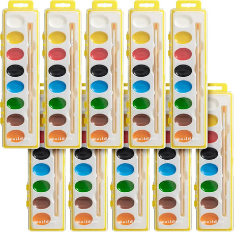 Malpalette Wasserfarbe 10 Sets von Twiddlers