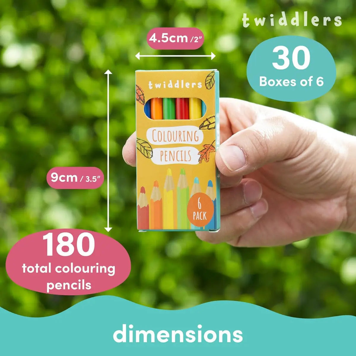 Malstifte mit 6 Stück 30er Packung von Twiddlers