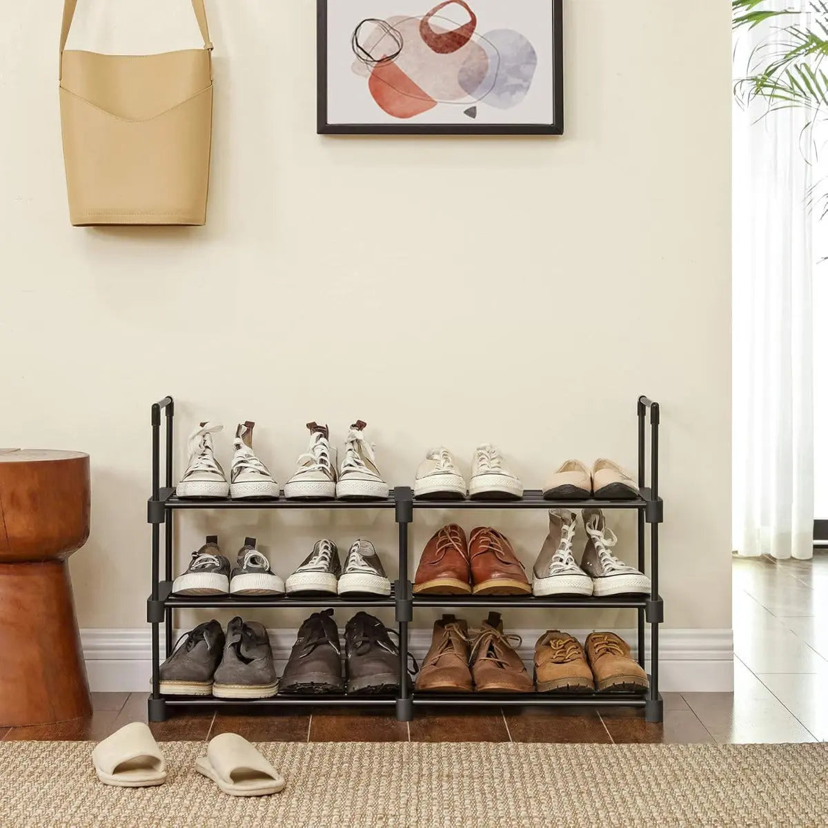 Schuhregal Schuhschrank mit 6 Ebenen von Songmics