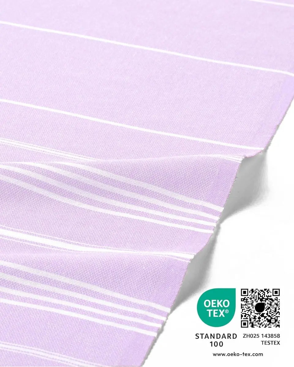 Hamamtuch Baumwolle Recycelt 100x200cm Lilac - Sultan von guteszeug.ch