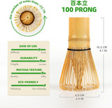 Matcha Set 6-tlg. Chasen, Chashaku, Sieb, Löffel & Halter von TEANAGOO