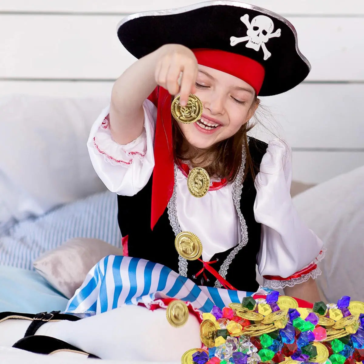 Piratenschatz Set Treasure Party 300-Teilig von Twiddlers