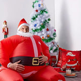 Santa Claus Kostüm aufblasbar von Twiddlers