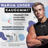 Fitness Blueberry Chewing Gum 100g Pack von JAWLINER