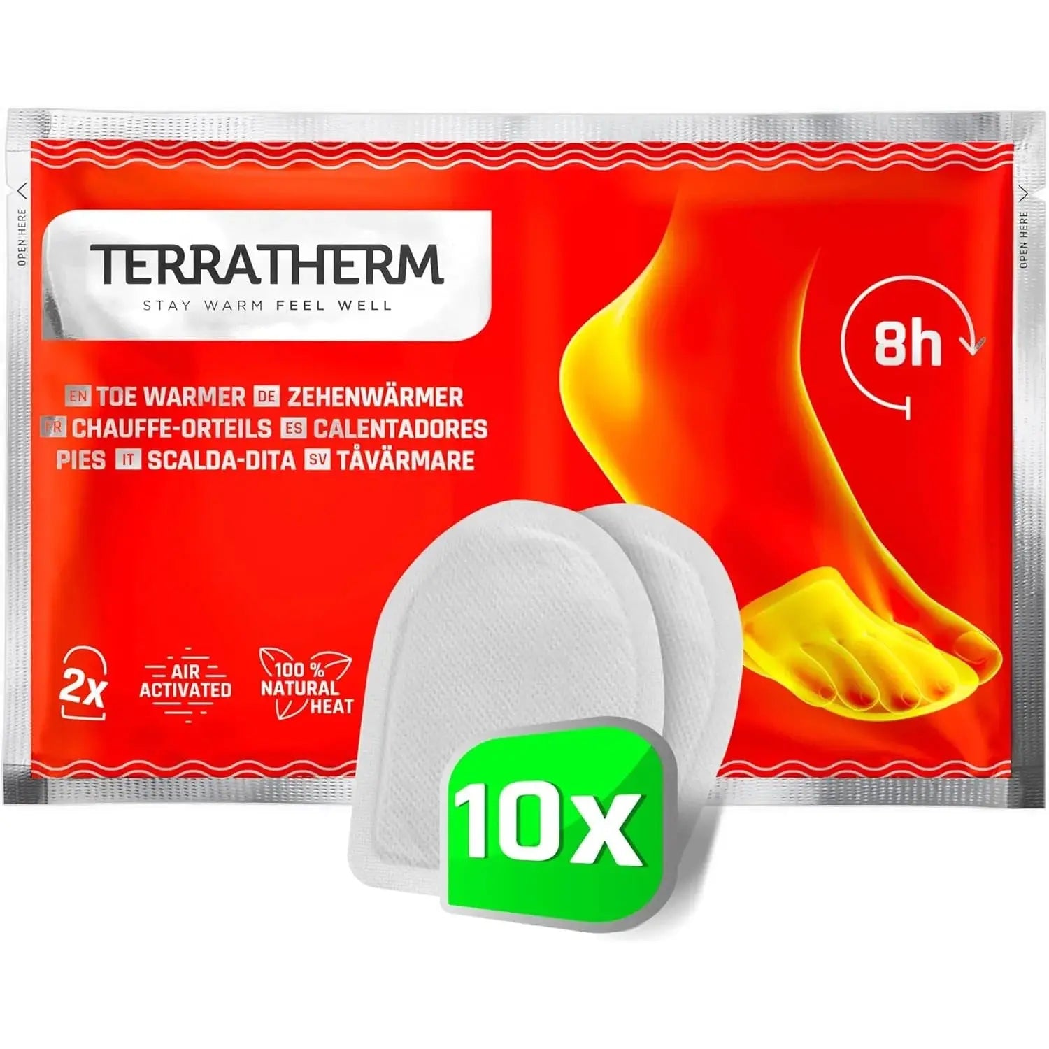 Zehenwärmer 10 Paar von TerraTherm
