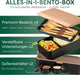 Bento Box Original Premium L Black & Beech von Umami