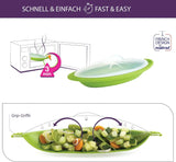 Mikrowellen-Dampfgarer 2er-Set klein Silikon von Mastrad