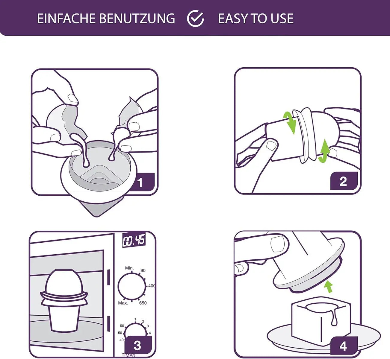 Eierkocher Silikon von Mastrad