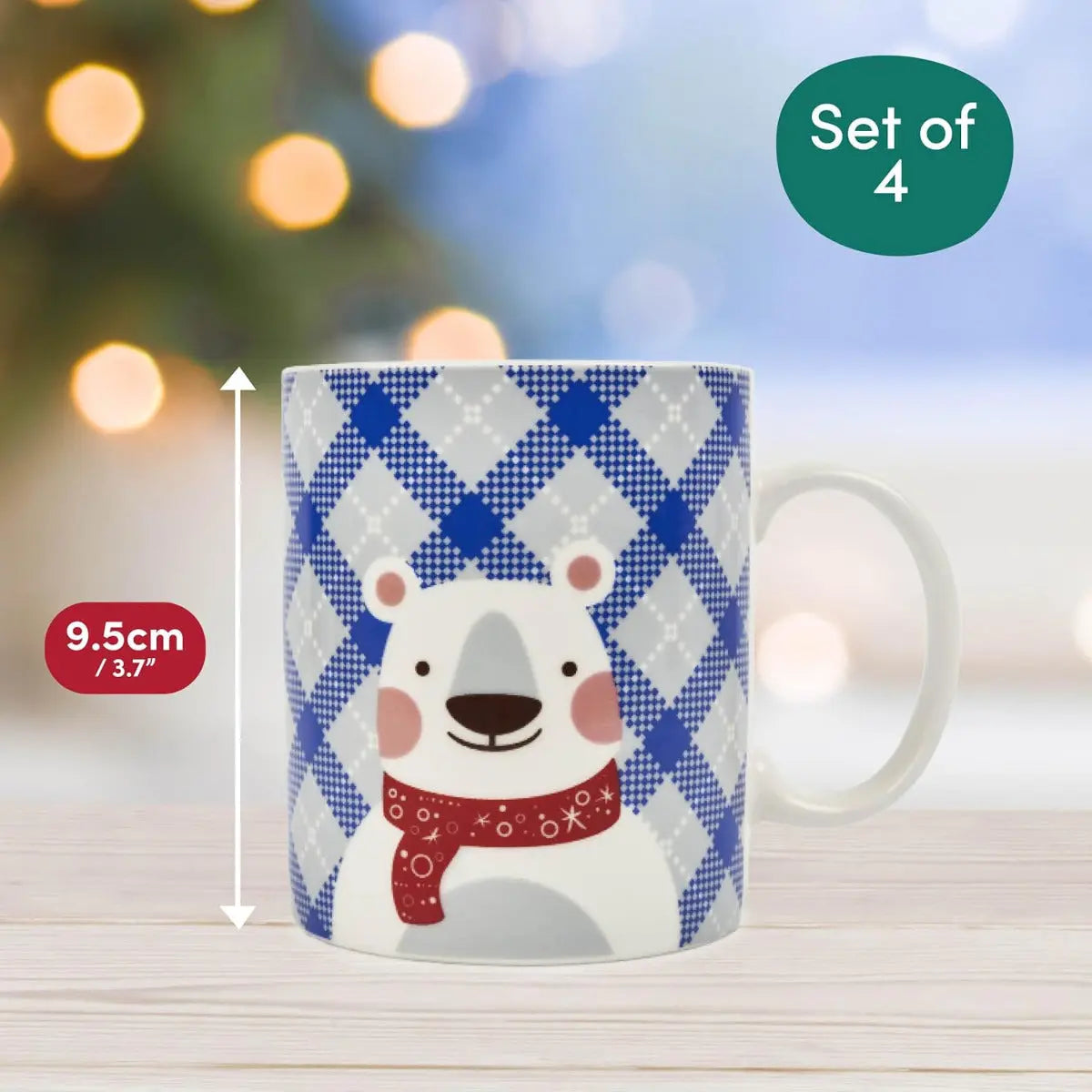 Tasse Weihnachten 4 Stück von Twiddlers