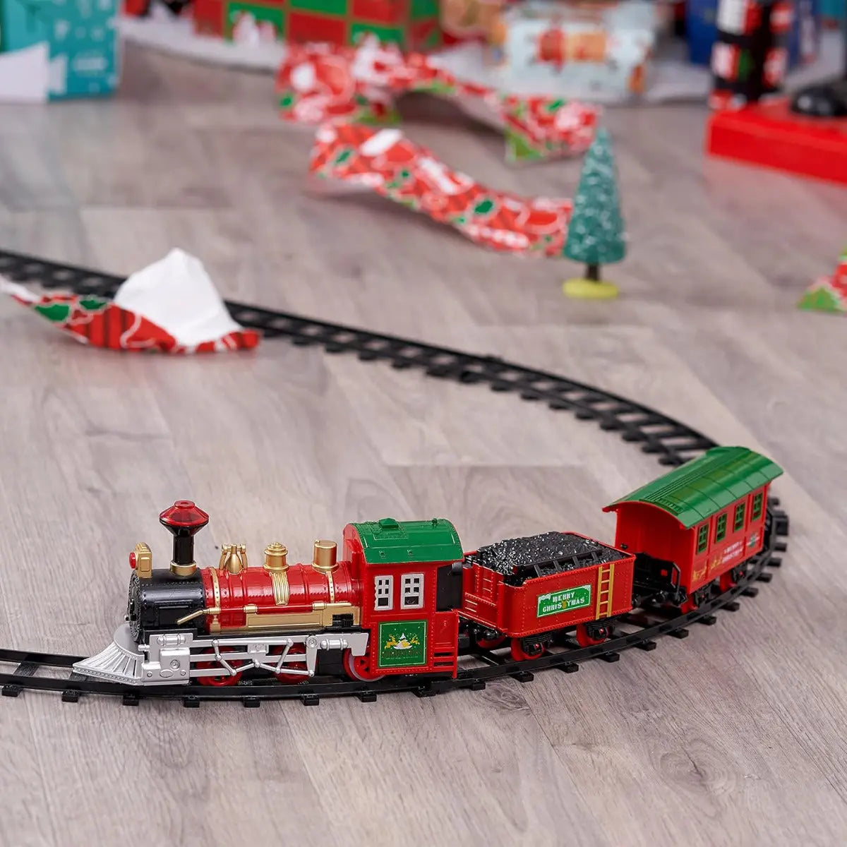 Weihnachtszug Eisenbahn 15-Teilig von Twiddlers