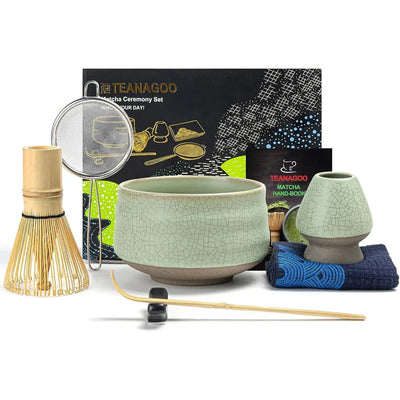 Matcha Set Hellgrün 7-tlg.