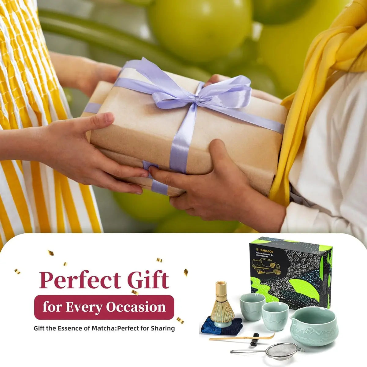 Matcha Set Jade Berg 9-tlg. von TEANAGOO