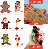 Hundespielzeug Weihnachten 6 Stück von Twiddlers