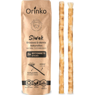 Miswak Natürliche Zahnbürste 2er-Pack