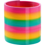 Springfeder Rainbow Spirals Slinky Toy XL von Twiddlers