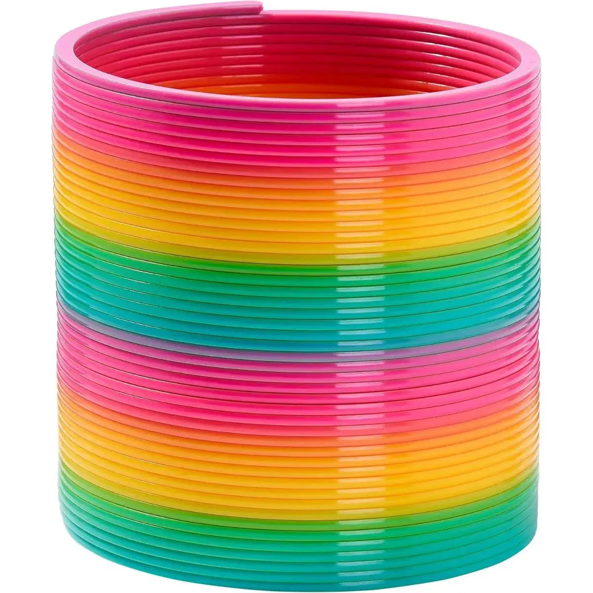 Springfeder Rainbow Spirals Slinky Toy XL von Twiddlers