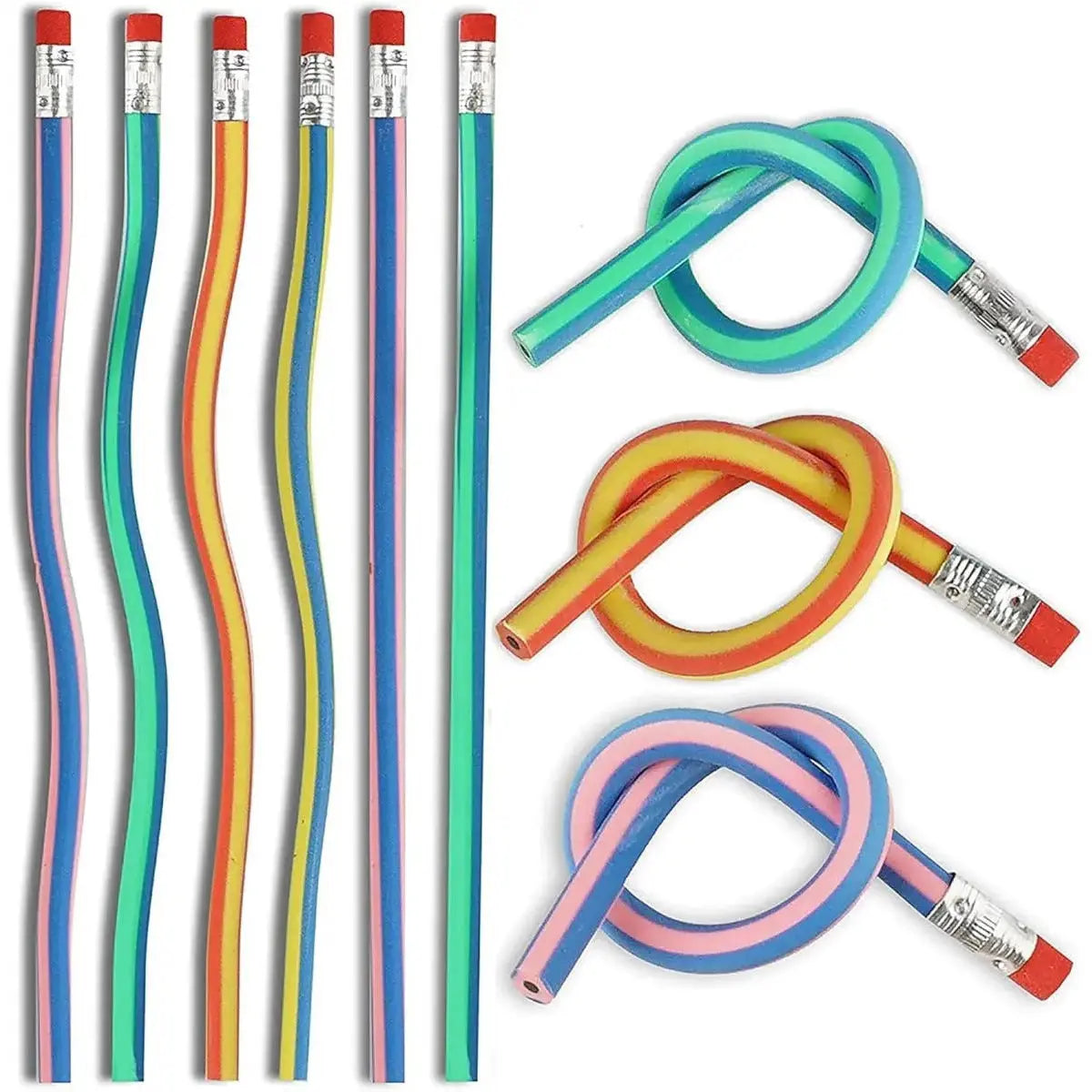 Bendy Pencils Stifte biegbar 70 Stück von Twiddlers