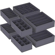 Unterwäsche- & Schubladenorganizer faltbar 8er Set von Songmics