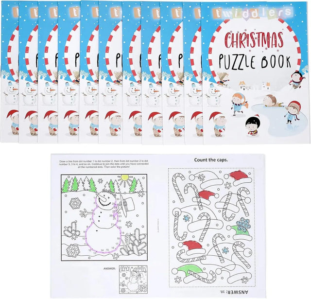 Puzzlebuch Mini Weihnachten 36 Stück von Twiddlers