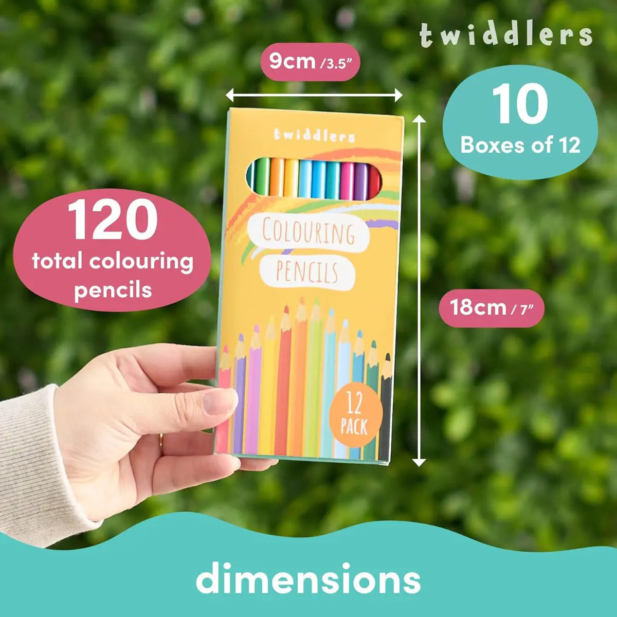 Malstifte mit 12 Stück 10er Packung von Twiddlers