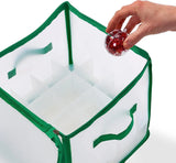 Aufbewahrungsbox für Baumkugeln und Weihnachtsschmuck von Twiddlers