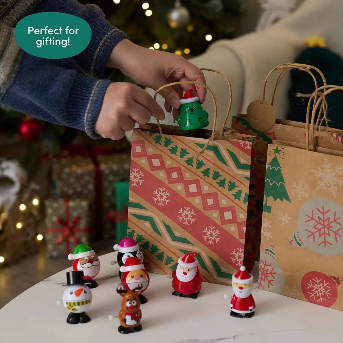 Spring Toy Weihnachten 8 Stück von Twiddlers