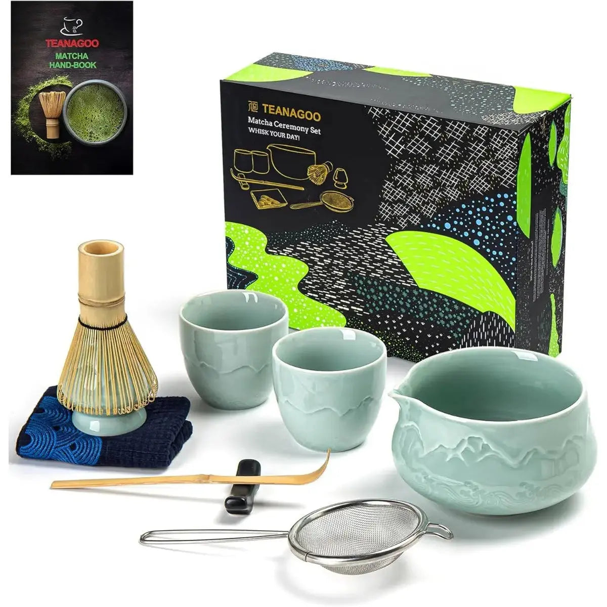 Matcha Set Jade Berg 9-tlg. von TEANAGOO