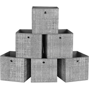 Aufbewahrungsbox Ordnungsboxen Organizer Vliesstoff 6er Set von Songmics