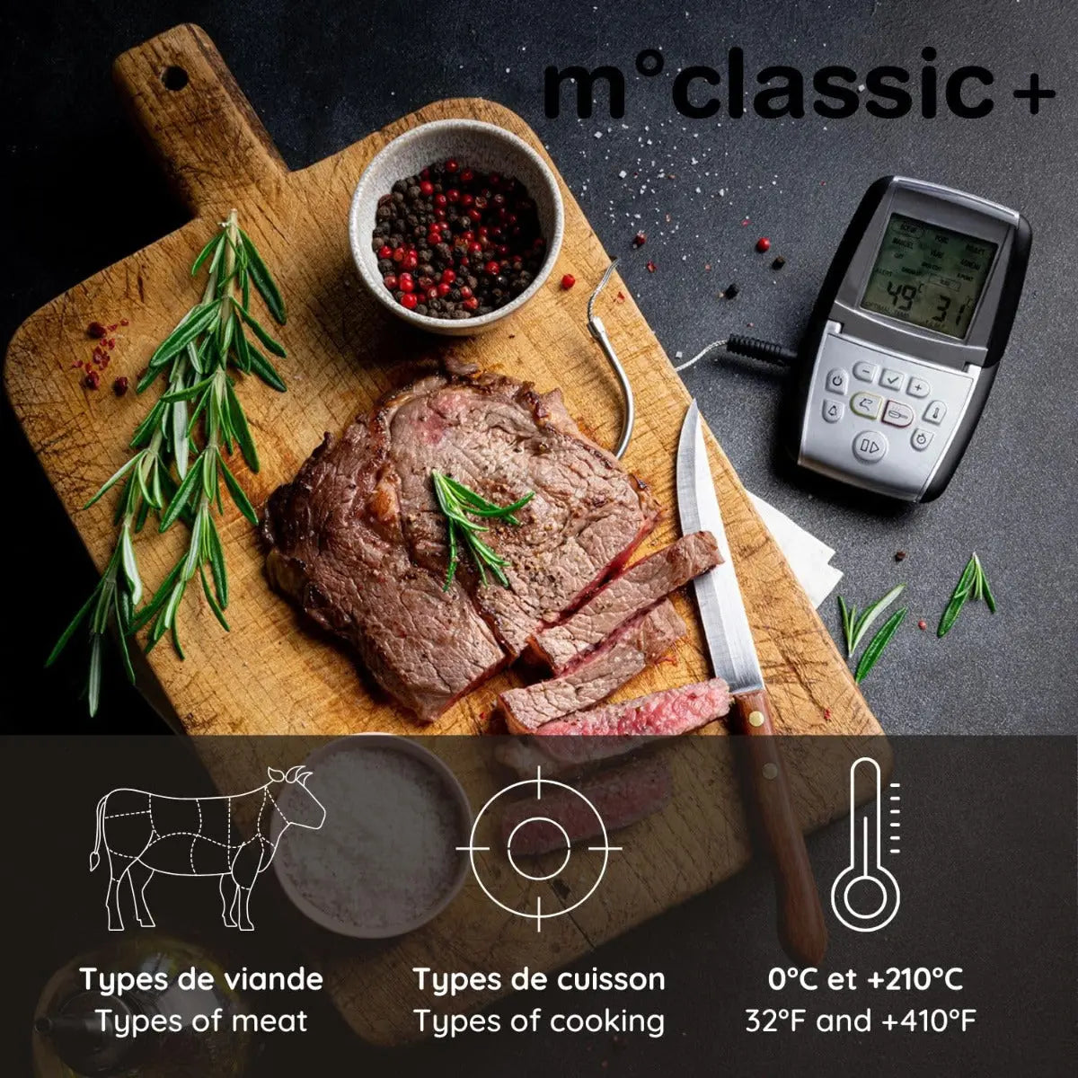 M-Classic Plus Kochthermometer von Mastrad
