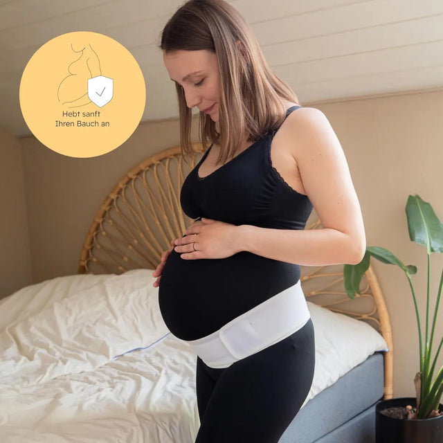 Stützgürtel für Schwangere Weiss S/M von Carriwell