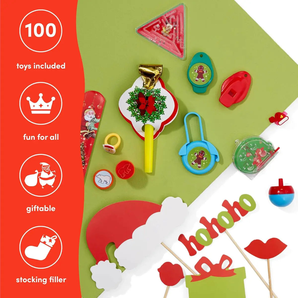 Spielzeug Weihnachten 100 Stück von Twiddlers