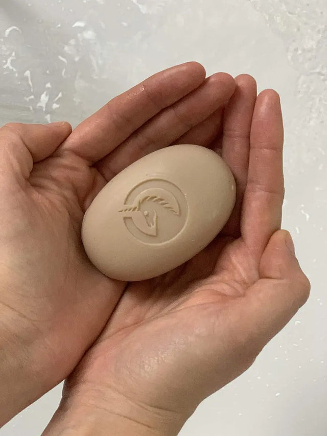 Haarseife Apfel und Goethepflanze 100g von Unicorn