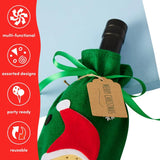 Geschenkbeutel für Weinfalsche Weihnachten 10 Stück von Twiddlers