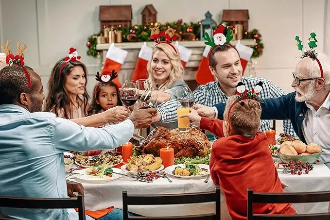 Haarreif Weihnachtsmotive 8 Stück von Twiddlers